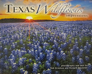 An image book showcasing Texas Wildflowers from across the state.