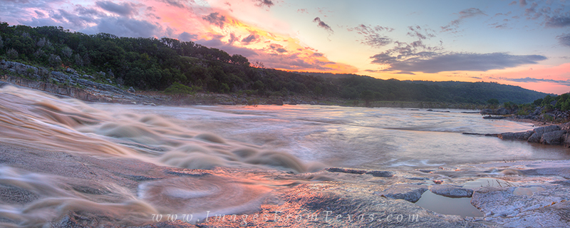 texas hill country panorama,pedernales falls state park,texas floods,texas flood images,pedernales river,texas landscape images,texas hill country prints