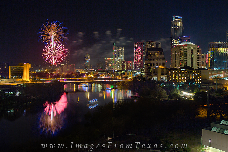 New Year's Eve and the Austin Skyline 1 Austin, Texas Images from Texas