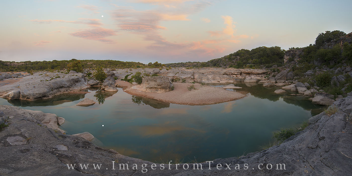pedernales falls, pedernales falls state park, texas hill country, texas state parks, texas sunrise, texas rivers, pederanales river, texas landscapes, texas panorama