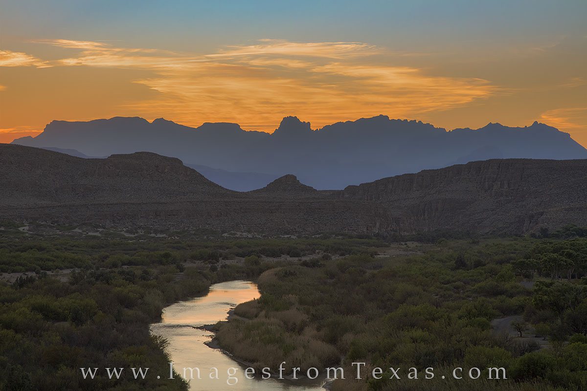 big bend national park, chisos mountains, rio grande, texas mexico border, sunset, texas landscapes, texas sunset