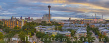 San Antonio Skyline - November Sunrise 1