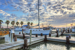 Rockport Harbor - Boats after Sunrise