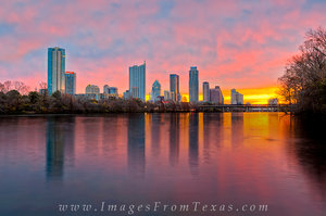Skyline of Austin, Texas in December 2