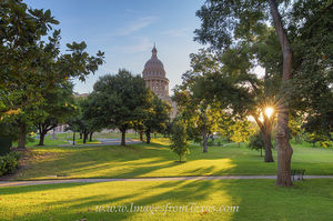 Sunburst at the Texas State Capitol 1