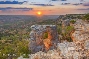 The Altar of Palo Duro at Sunset 11-1