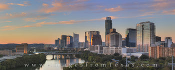 Austin Texas Skyline Autumn Sunset 3