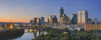 Austin Texas Skyline November Sunset 2