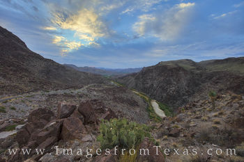 Big Bend Ranch from Dom Rock after Sunrise 1