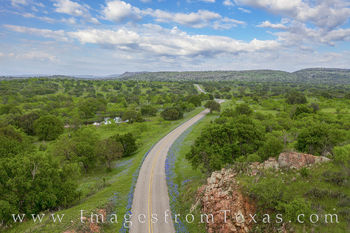 Bluebonnet Drive from the Sky 407-2