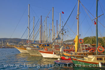 Bodrum Harbor Morning, Turkey 1