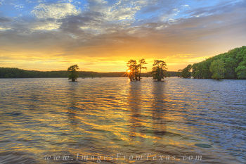 Caddo Lake Sunset 4