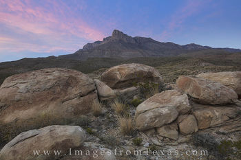 El Capitan Winter's Evening, Guadalupe Mountains