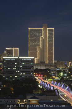Fort Worth Skyline with Burnett Plaza 2