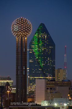 Fountain Place and Reunion Tower
