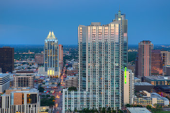Frost Tower and 360 Condos in  Austin Tx
