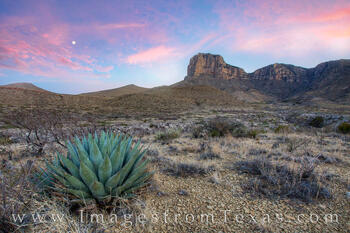 Guadalupe-Mountains - Sunrise at El Capitan 2