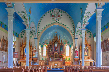 Painted Churches of Texas Images and Prints