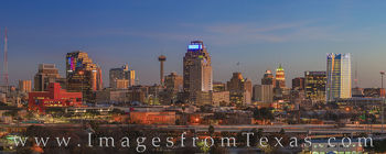 San Antonio Skyline Panorama 10319-1