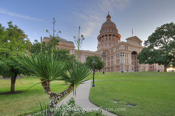 Texas State Capitol on an Autumn Morning 2