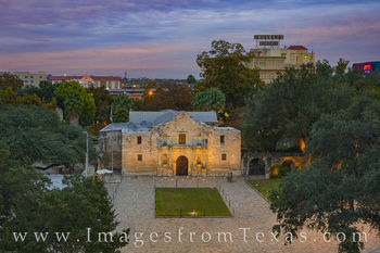 The Alamo at Sunset 1121-1