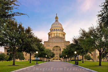 Texas State Capitol at Sunrise 1