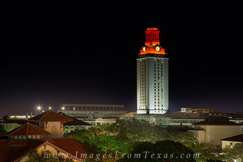 UT Tower After a Win 1