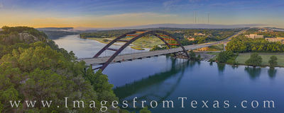 360 Bridge Summer Morning Aerial 1