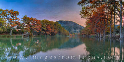 Fall Colors on the Frio Panorama 1