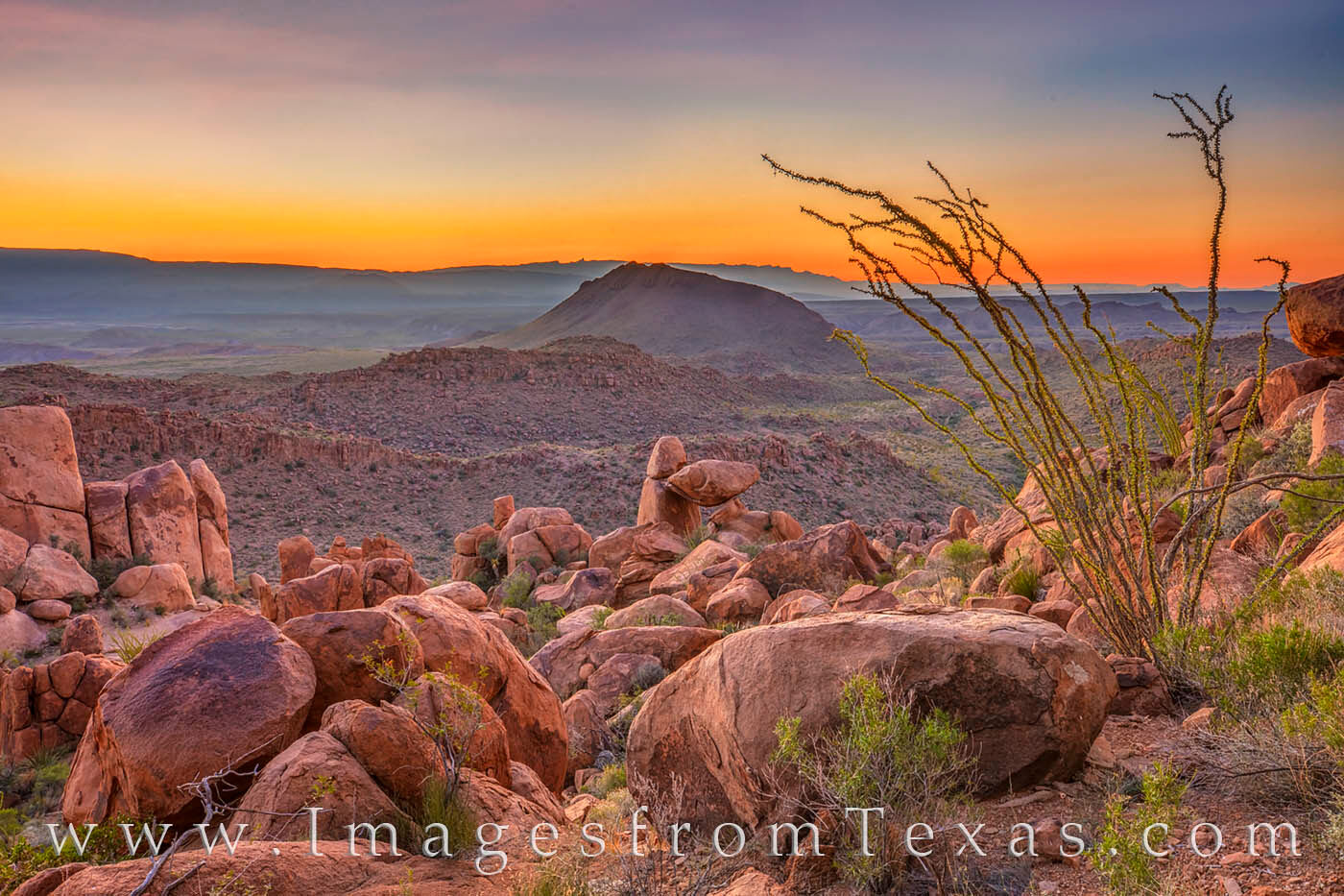 On a perfect morning in the Big Bend of Texas, an orange glow slowly spread across the slopes of the Chisos Mountain as the sun...