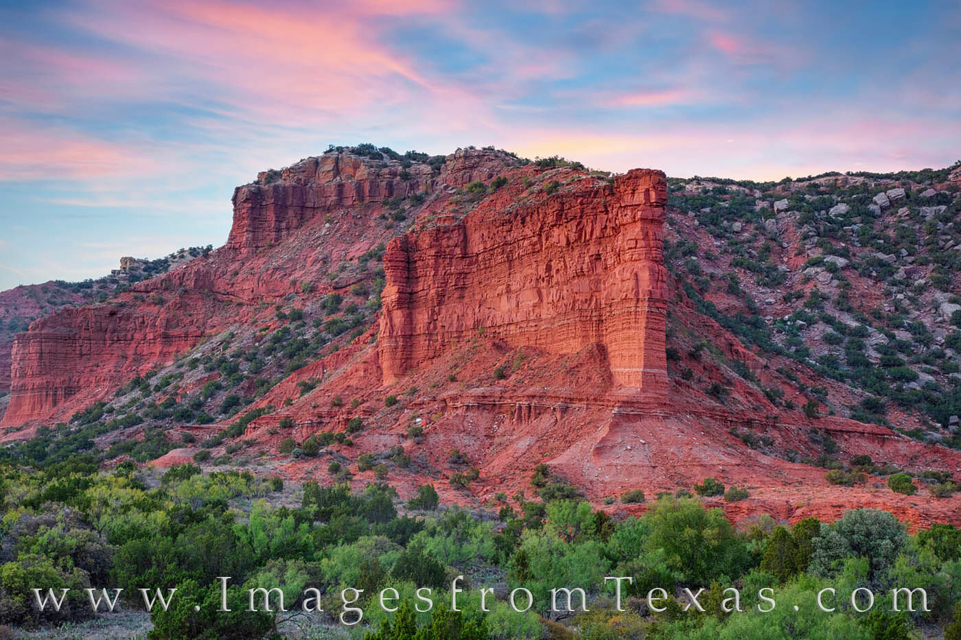 Sunset on this evening Caprock Canyons State Park was pretty and amazing.