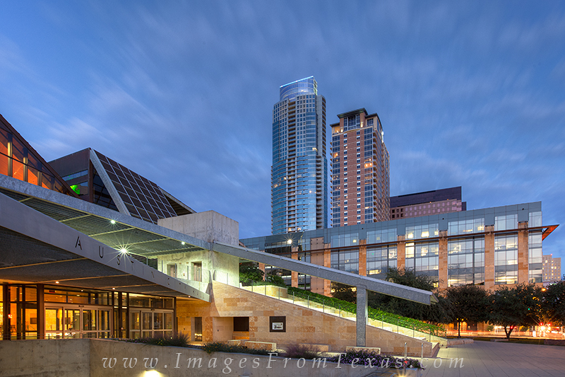 Austin's relatively new City Hall Building is an architectural marvel and complelments its surroundings. It is only feet from...