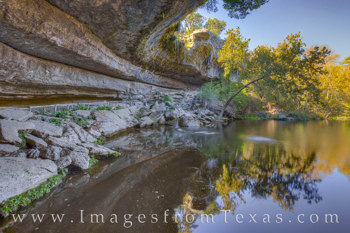 On a cold February Morning, Hamilton Pool is still a beautiful place to visit. Just about a 45 minute drive from Austin, Texas...
