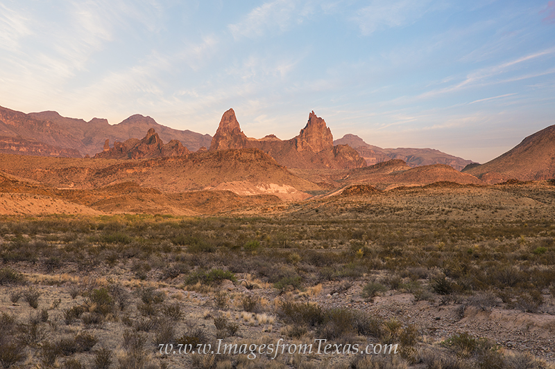 The Mule ears rise from the Southwestern portion of the Chisos Mountains. These two rock towers rise out of the Chihuahuan Desert...