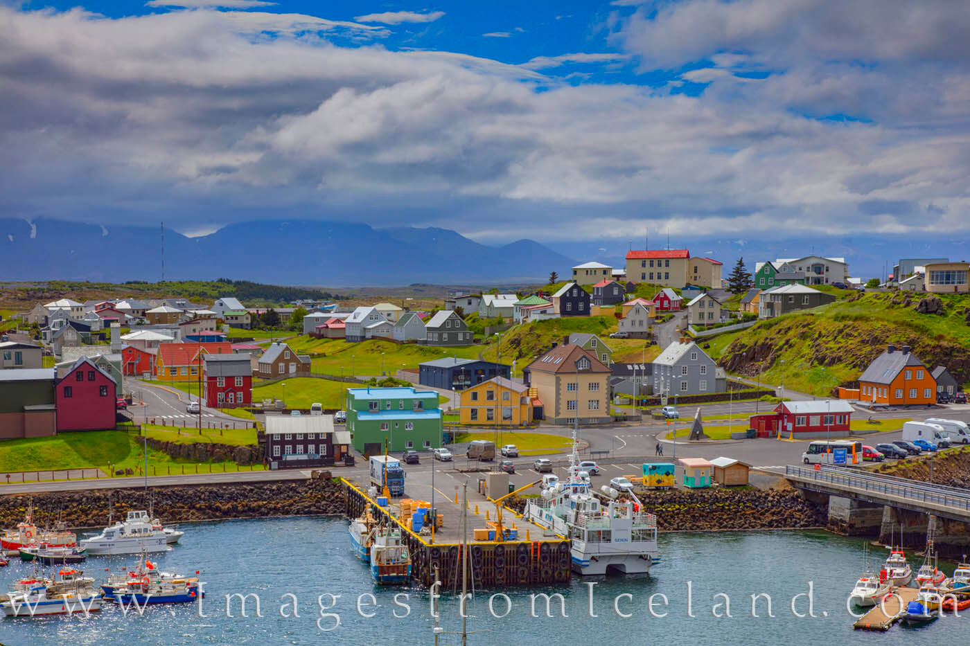 Stykkishólmur is a fishing village in western Iceland - in the northern portion of the Snæfellsnes Penisula. For movie fans...