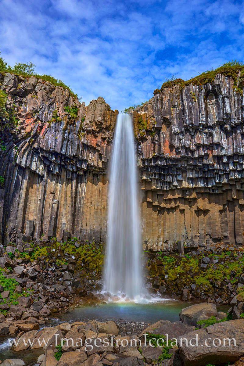 As one of the icons of Skaftafell National Park, Svartifoss is a waterfall that most visitors want to see. Surrounded by dark...