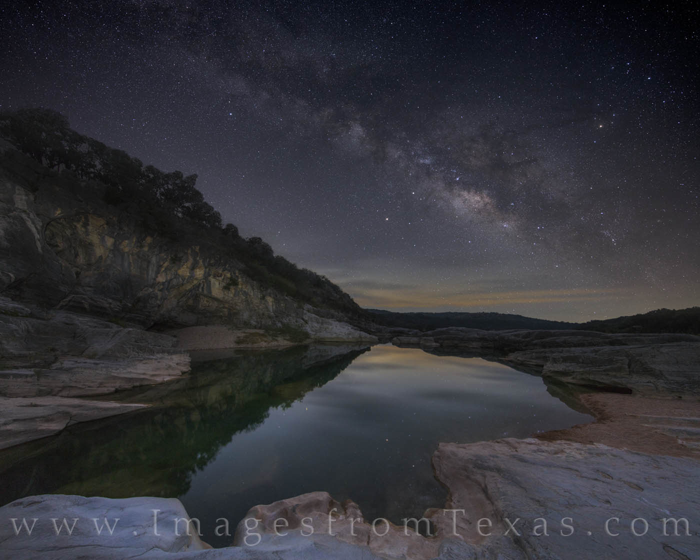 On a perfectly still night in the Texas Hill Country, the Milky Way rolls across the night sky in unrivaled splendor. In this...